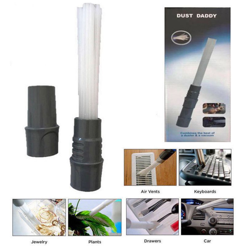 Multi-Functional Universal Vacuum Attachment Dust Daddy Clean Brush,  Packaging Type: Box